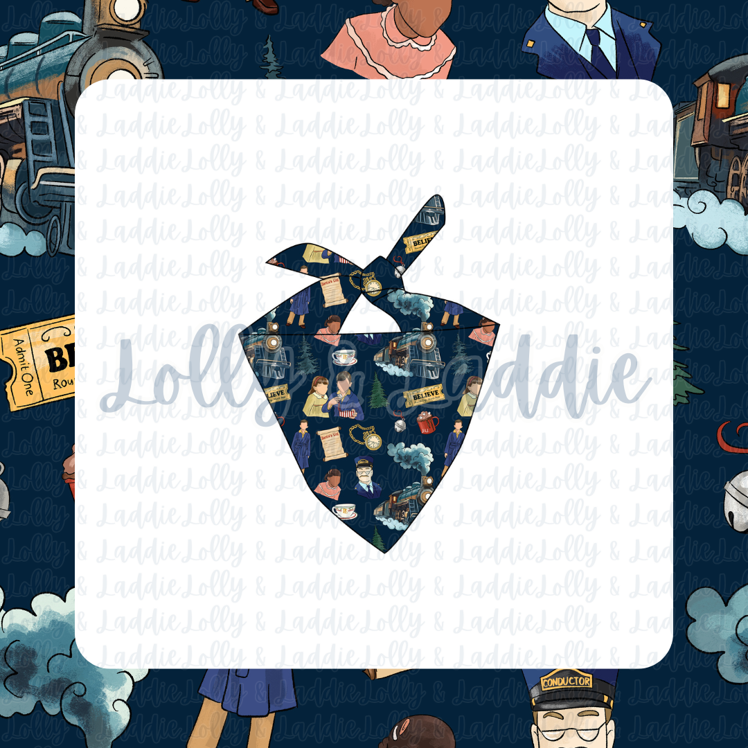 Magic Carpet On A Rail - Pet Bandana (PRE-ORDER)