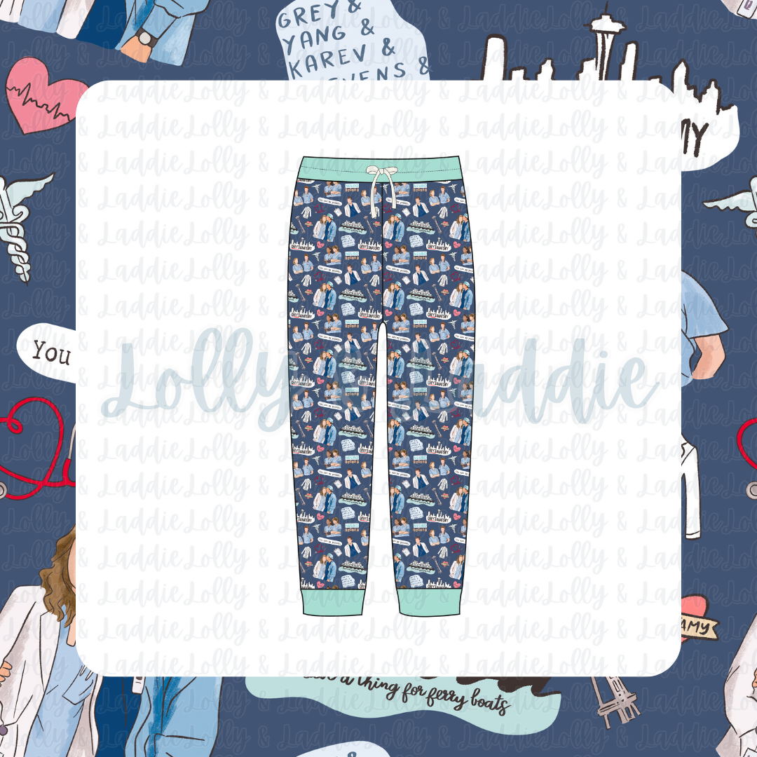 Beautiful Day To Save Lives - Adult (Jogger Pants) (PRE-ORDER)