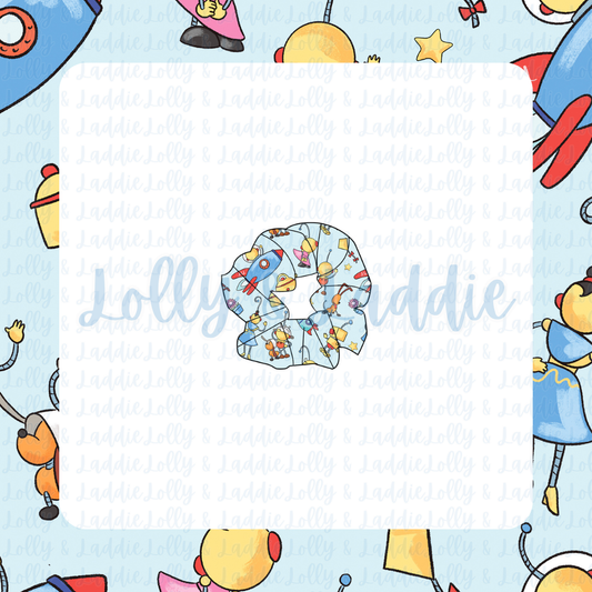 Beep, Boop, & Beyond - Adult Scrunchie (PRE-ORDER)