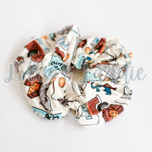 Gold Rush Summer - Adult Scrunchie (READY-TO-SHIP)