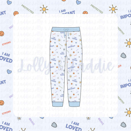 Safe & Loved - Adult (Jogger Pants) (READY-TO-SHIP)