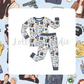 Cozy & Classified - Kid (Pant Set) (READY-TO-SHIP)