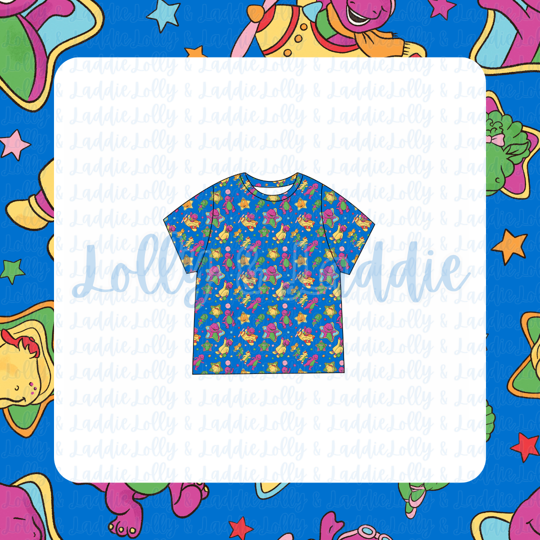 The Backyard Crew - Adult (Short-Sleeve Pajama Top) (PRE-ORDER)