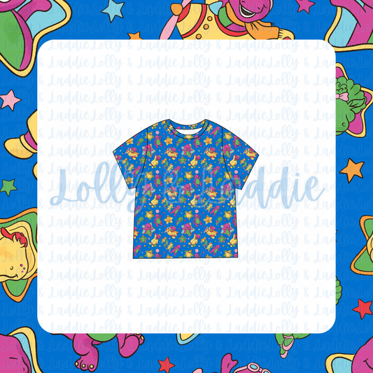 The Backyard Crew - Adult (Short-Sleeve Pajama Top) (PRE-ORDER)