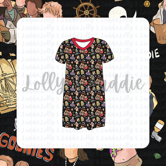 Hey You Guys! - Women’s Sleep Dress (READY-TO-SHIP)