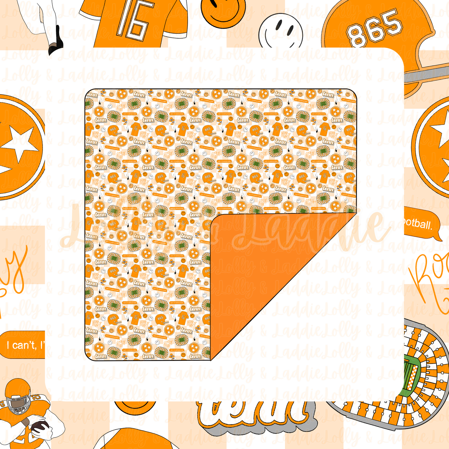 Vols Y'all - Blanket (READY-TO-SHIP)
