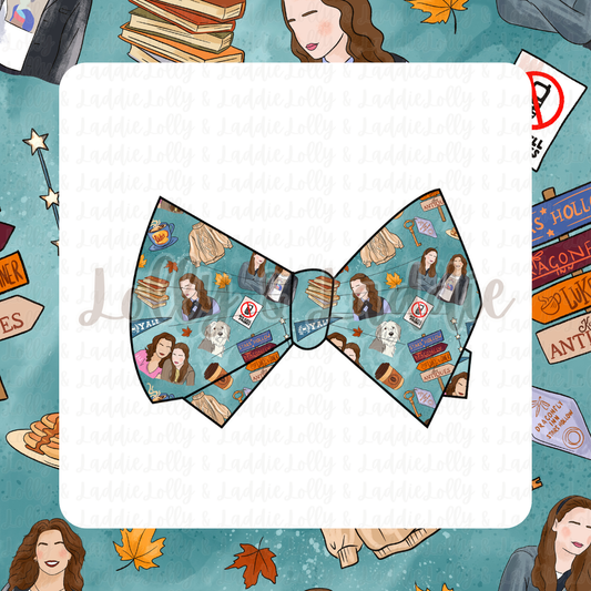 Jumbo Coffee Morning - 3" Bow Clip