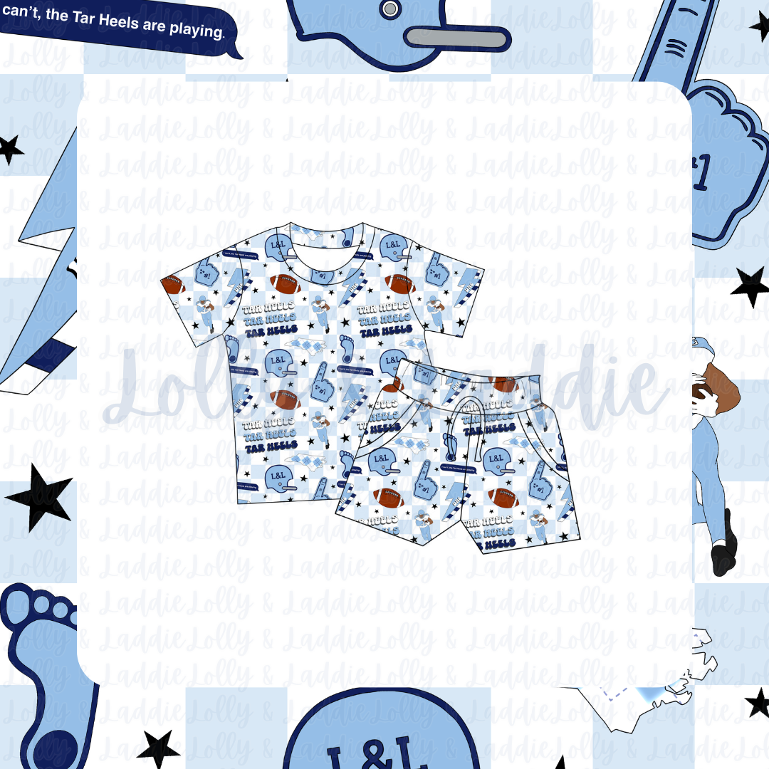 Chapel Hill Charm - Kid (Short Sleeve Play Set) (READY-TO-SHIP)