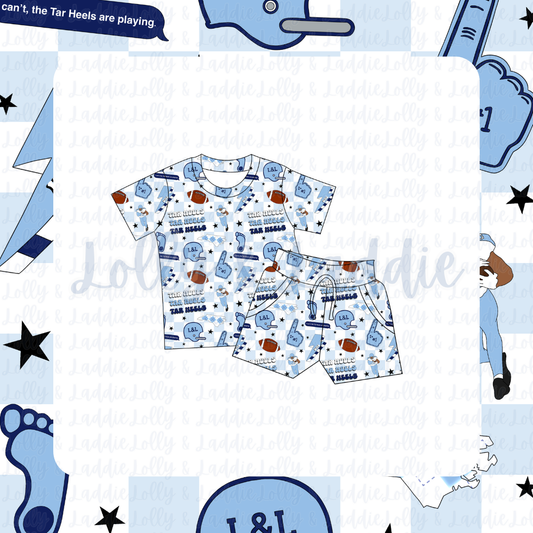 Chapel Hill Charm - Kid (Short Sleeve Play Set) (READY-TO-SHIP)