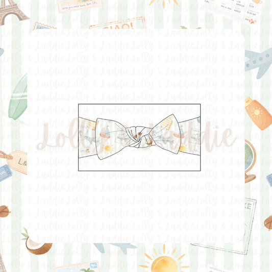 Wish You Were Here - Baby Headband (READY-TO-SHIP)