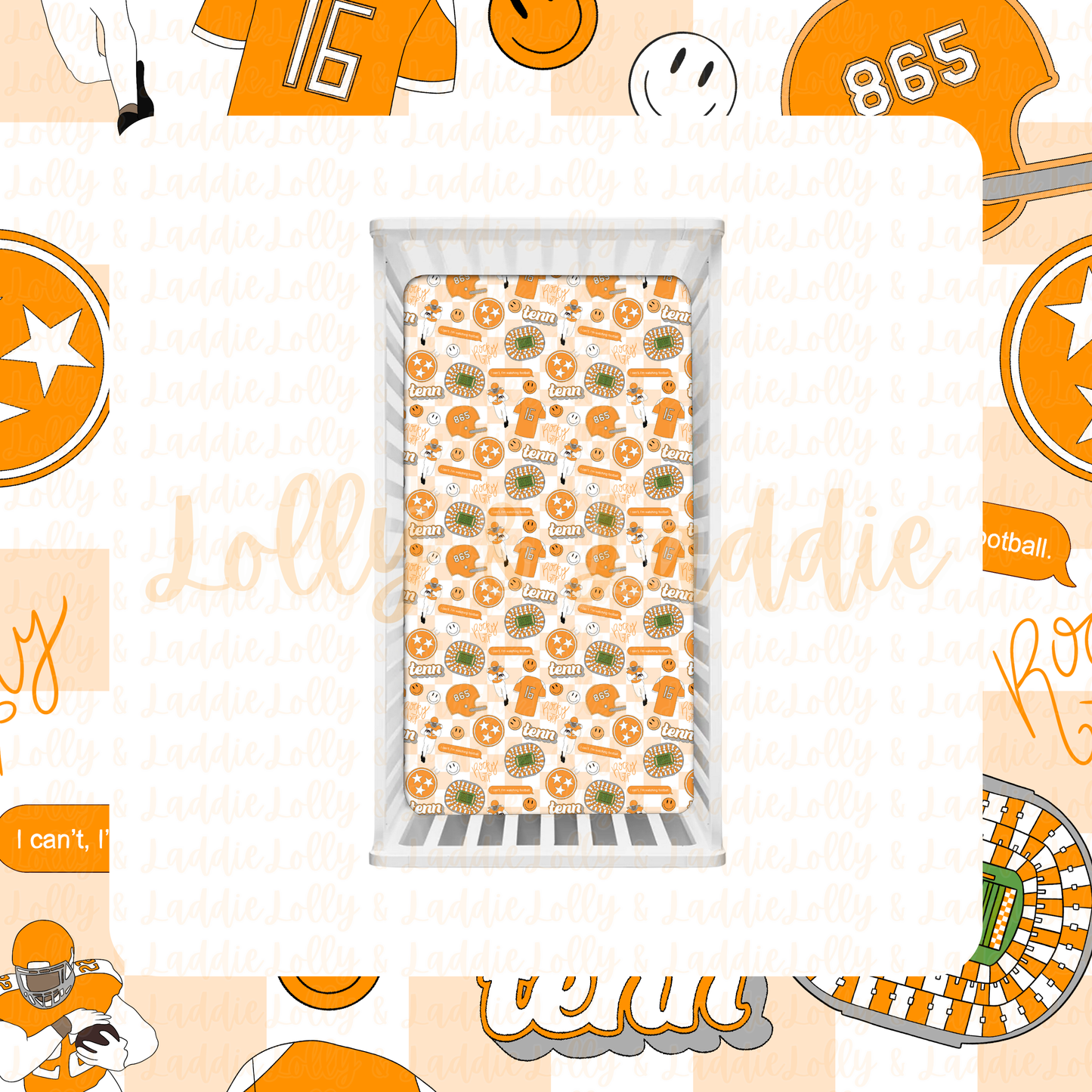 Vols Y'all - Fitted Sheet (READY-TO-SHIP)