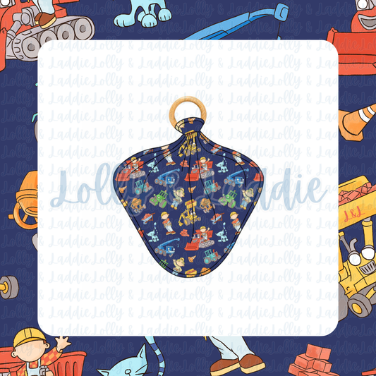 Can We Fix It? - Lovey with Removable Wooden Teething Ring (PRE-ORDER)