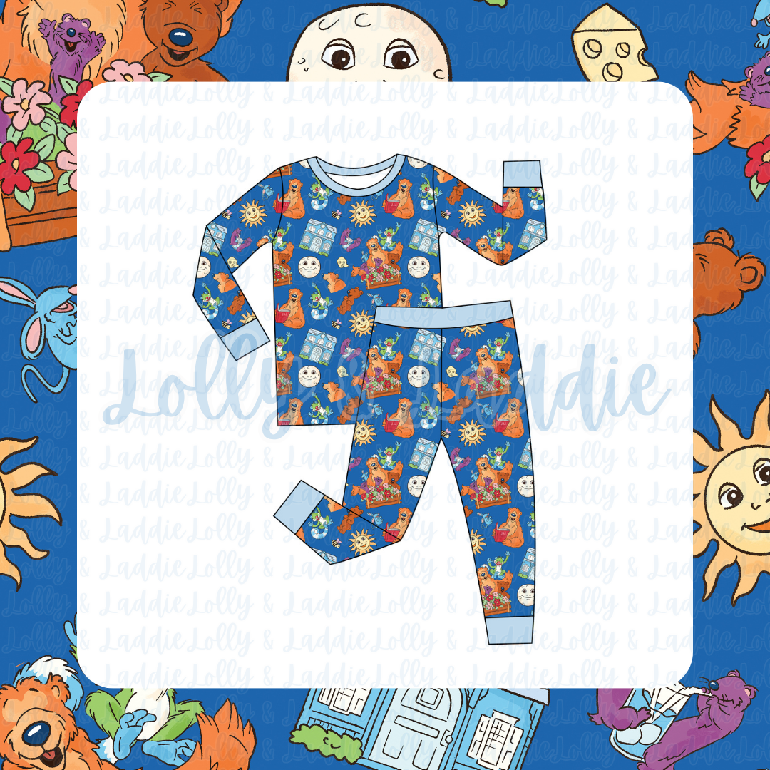 Blue House Hugs - Kid (Pant Set) (PRE-ORDER)