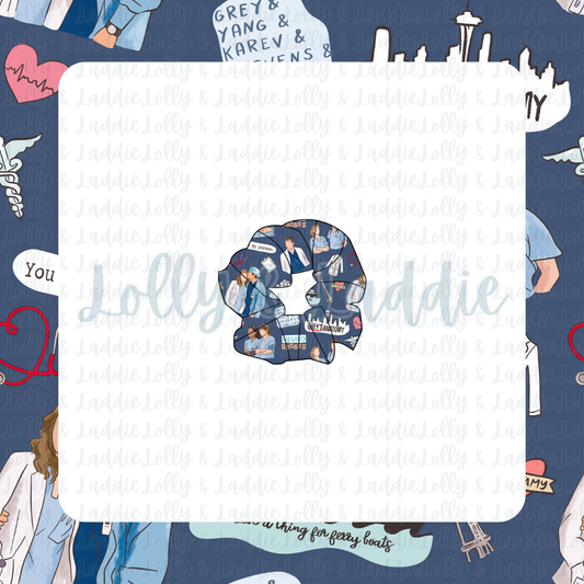 Beautiful Day To Save Lives - Adult Scrunchie (PRE-ORDER)