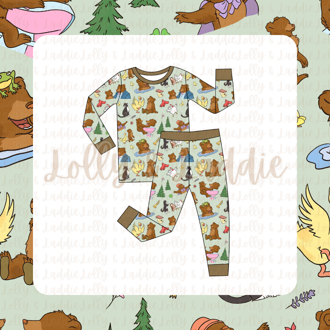Little Cub, Big World - Kid (Pant Set) (PRE-ORDER)