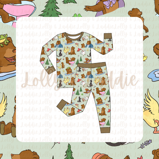 Little Cub, Big World - Kid (Pant Set) (PRE-ORDER)