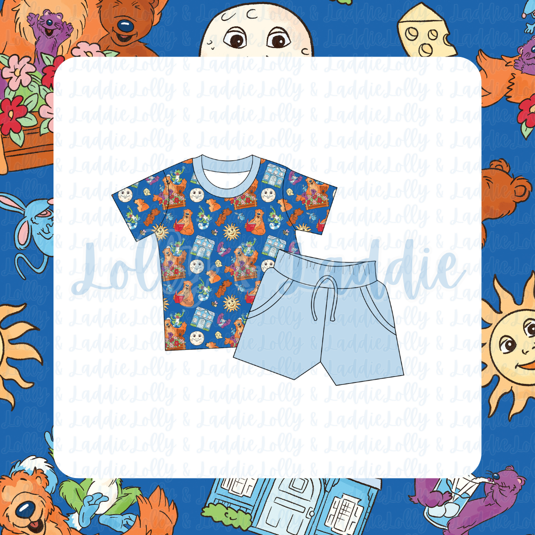 Blue House Hugs - Kid (Short Sleeve Play Set) (PRE-ORDER)