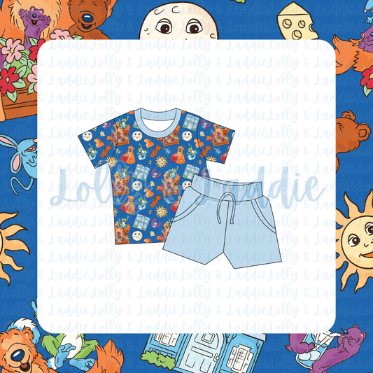 Blue House Hugs - Kid (Short Sleeve Play Set) (PRE-ORDER)