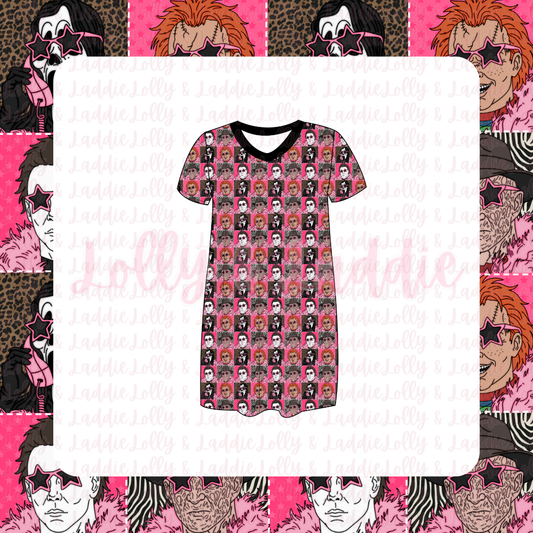 Scream Queens - Women’s Sleep Dress (READY-TO-SHIP)