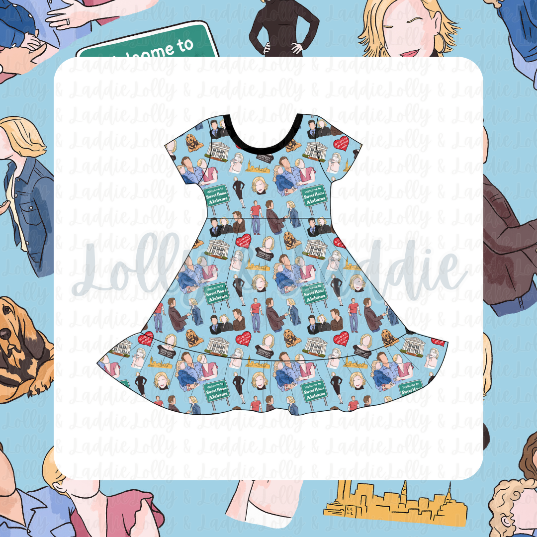 So I Can Kiss Anytime I Want - Twirl Dress (PRE-ORDER)