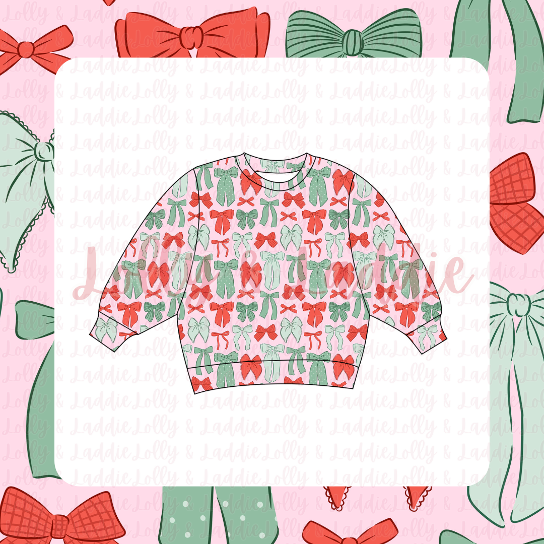 Wrapped In Bows - Crewneck Sweatshirt (PRE-ORDER)