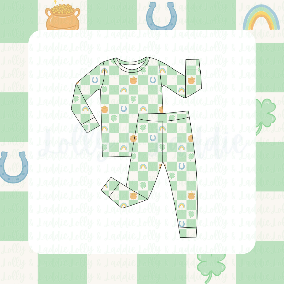 Lucky Charm Lane - Kid (Pant Set) (READY-TO-SHIP)