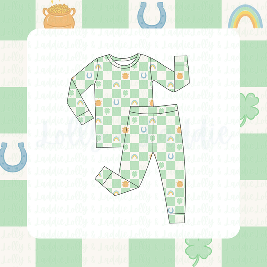 Lucky Charm Lane - Kid (Pant Set) (READY-TO-SHIP)