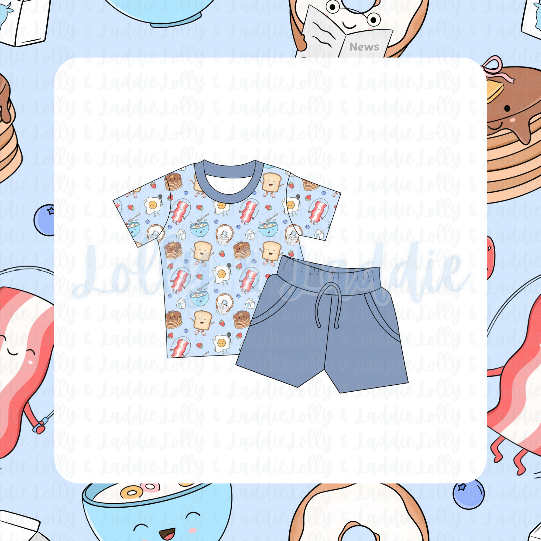 Wakey, Wakey - Kid (Short Sleeve Play Set) (READY-TO-SHIP)