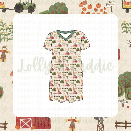 Pick Of The Patch - Women’s Sleep Dress (READY-TO-SHIP)