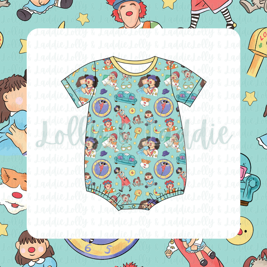 Ten Second Tidy - T-Shirt Romper (PRE-ORDER)