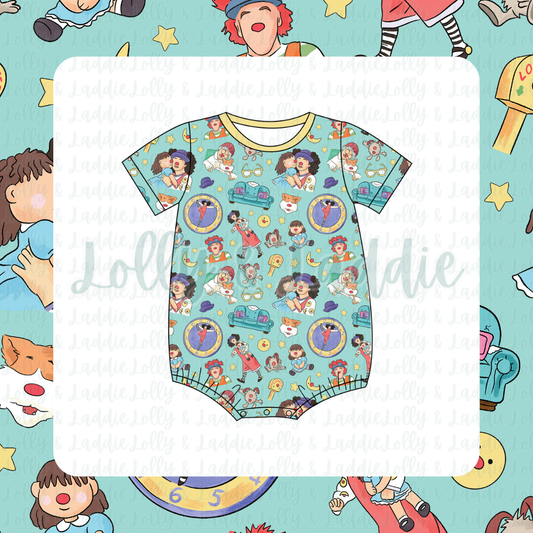 Ten Second Tidy - T-Shirt Romper (PRE-ORDER)
