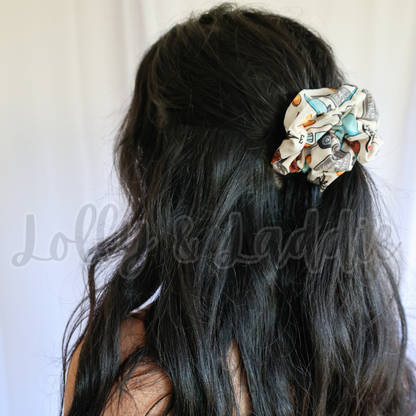 Gold Rush Summer - Adult Scrunchie (READY-TO-SHIP)