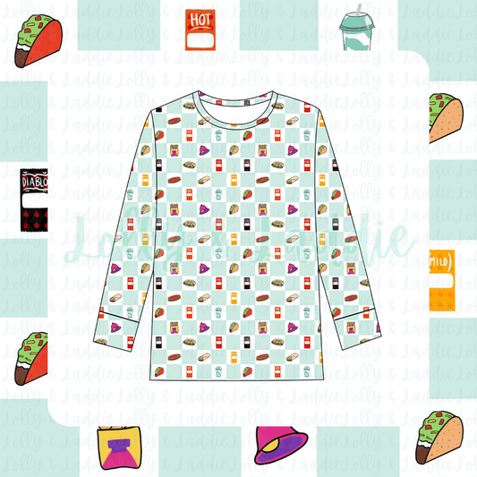 Live Más - Adult (Pajama Top) (PRE-ORDER)