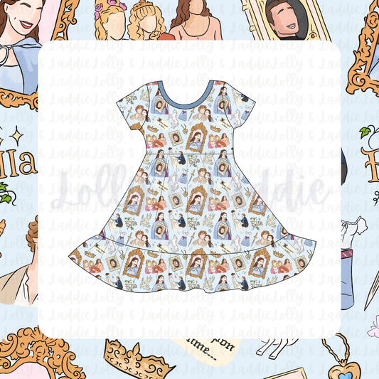 Gift Of Obedience - Twirl Dress (READY-TO-SHIP)