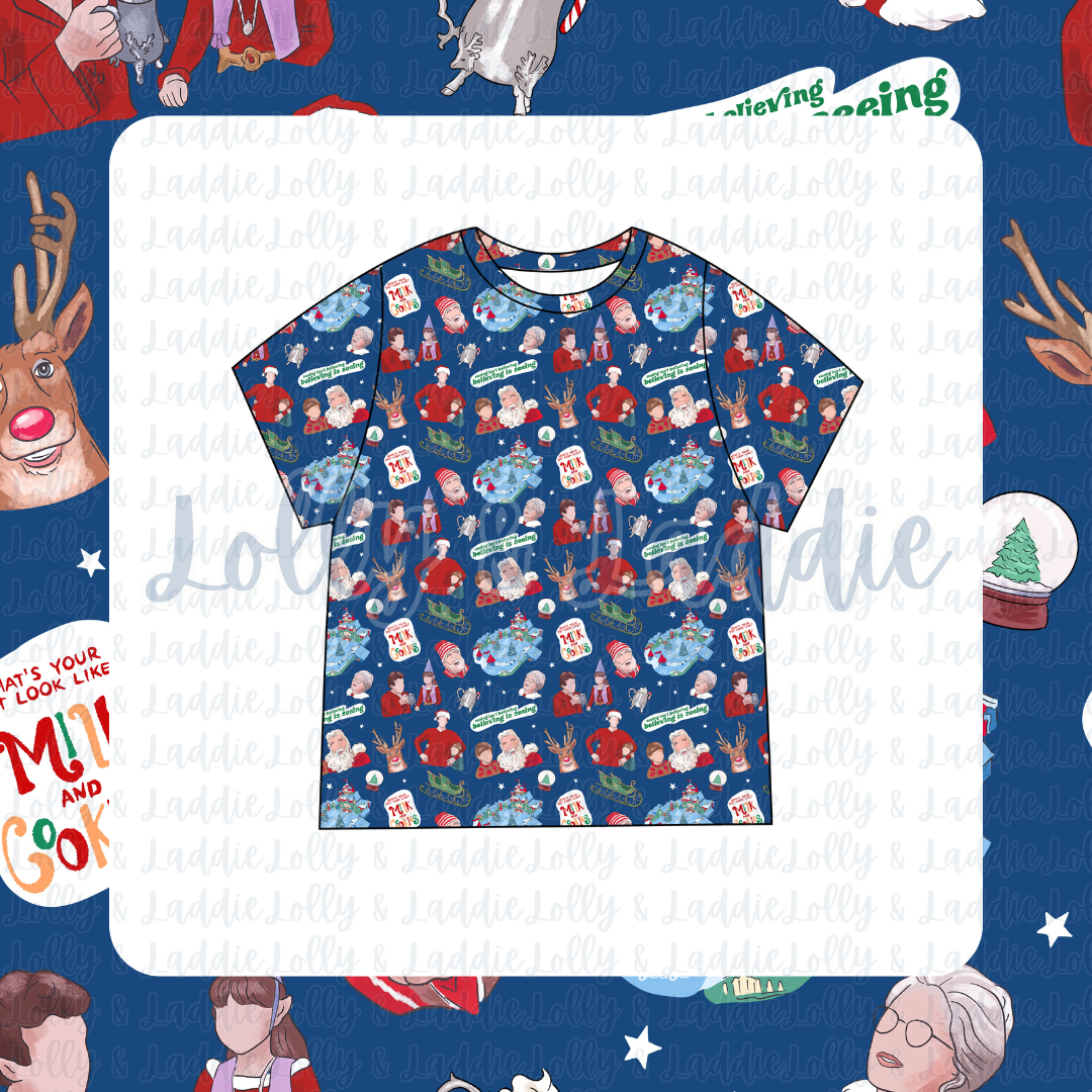 Believing Is Seeing - Adult (Short-Sleeve Pajama Top) (PRE-ORDER)