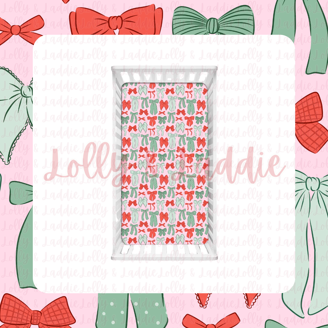 Wrapped In Bows - Fitted Sheet (PRE-ORDER)