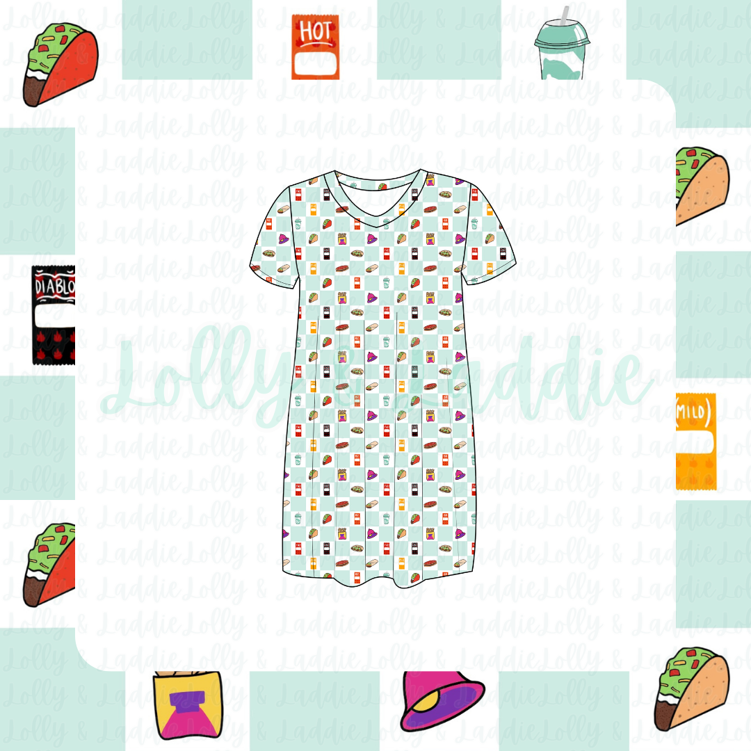 Live Más - Women’s Sleep Dress