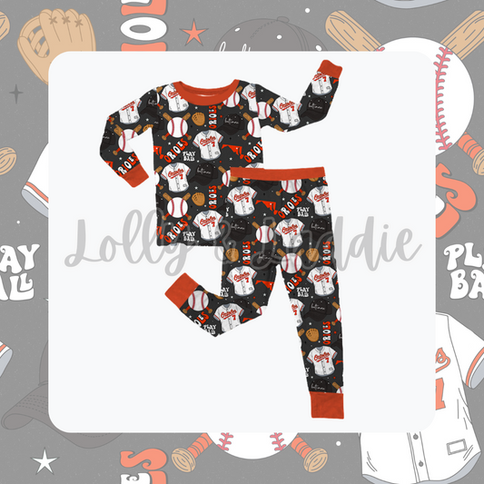 Orioles Inspired - Kid Pant Set (OLD MANUFACTURER/FINAL SALE)