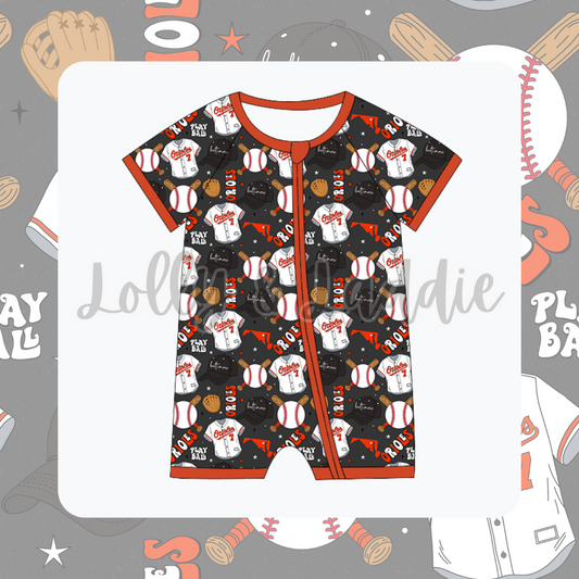 Orioles Inspired - Zippy Shortie (OLD MANUFACTURER/FINAL SALE)