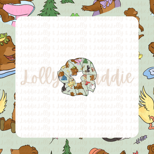Little Cub, Big World - Adult Scrunchie (PRE-ORDER)