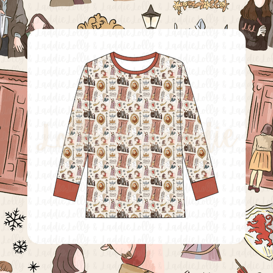 Through The Wardrobe - Adult (Pajama Top) (READY-TO-SHIP)