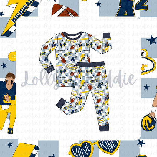Maize Madness - Kid (Pant Set) (READY-TO-SHIP)