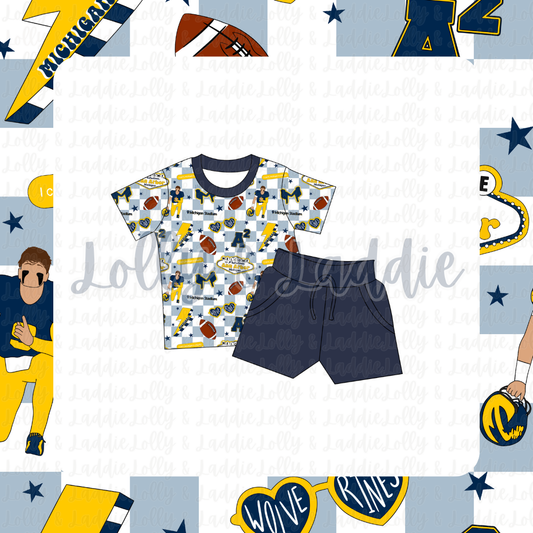Maize Madness - Kid (Short Sleeve Play Set) (READY-TO-SHIP)