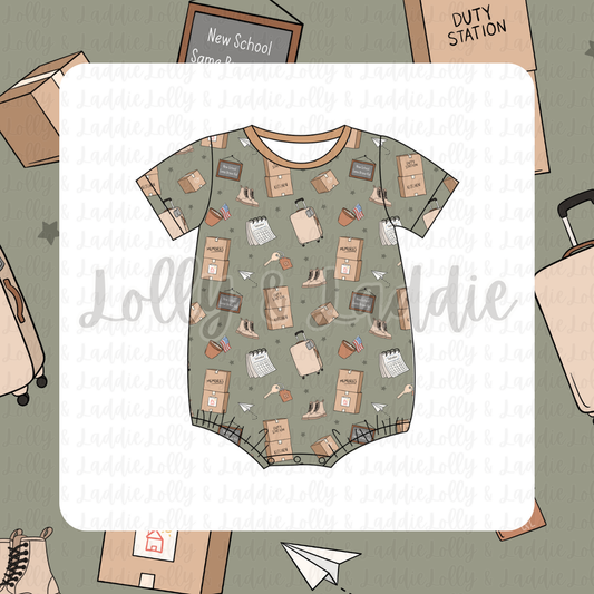 Little Hero Life - T-Shirt Romper (PRE-ORDER)