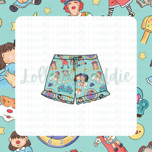 Ten Second Tidy - Women's Ruffle Shorts (PRE-ORDER)