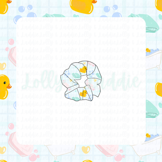 Splish Splash - Adult Scrunchie (READY-TO-SHIP)
