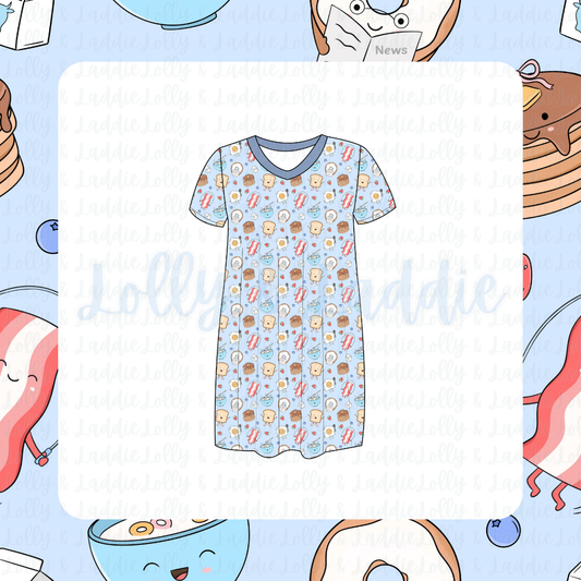 Wakey, Wakey - Women’s Sleep Dress (READY-TO-SHIP)