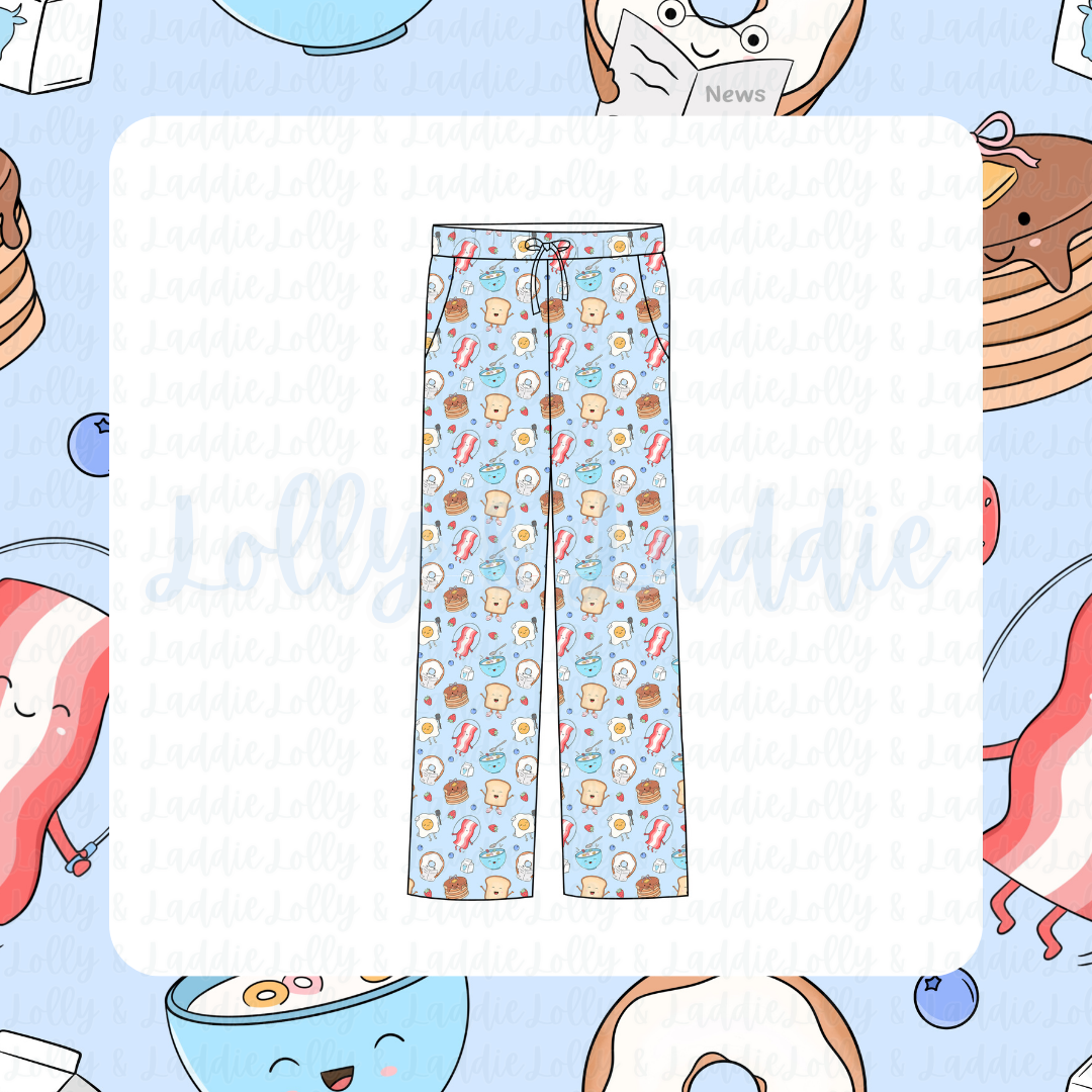 Wakey, Wakey - Adult (Lounge Pants) (READY-TO-SHIP)