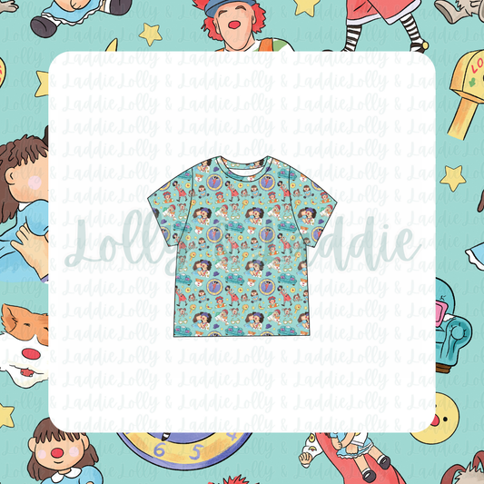 Ten Second Tidy - Adult (Short-Sleeve Pajama Top) (PRE-ORDER)