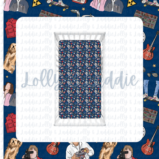Retro Rewind - Fitted Sheet (READY-TO-SHIP)